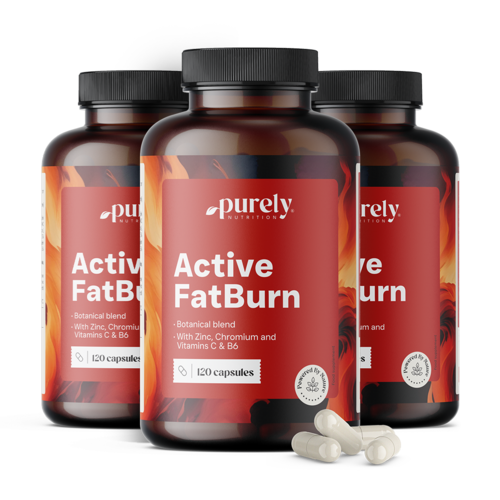 3x Active FatBurn, συνολικά 360 κάψουλες