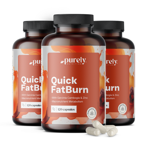 3x Quick FatBurn, συνολικά 360 κάψουλες