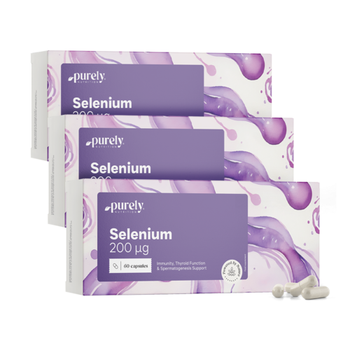3x Σελήνιο 200 µg, συνολικά 180 κάψουλες
