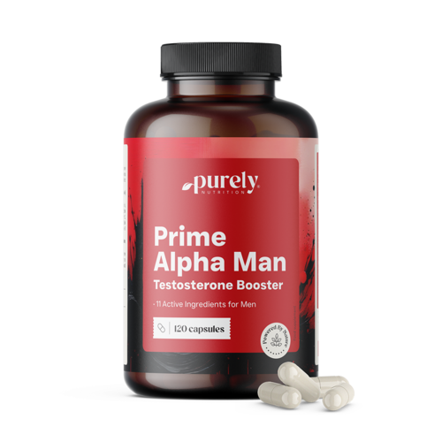 Prime Alpha Man -  για την τεστοστερόνη στο αίμα, 120 κάψουλες