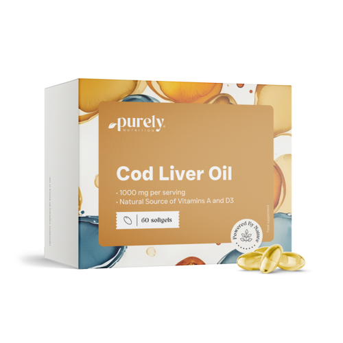 Μουρουνέλαιο (μπακαλιάρου) 1000 mg, 60 μαλακές κάψουλες