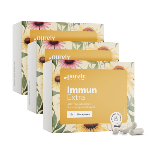 3x Immun Extra - για το ανοσοποιητικό σύστημα, συνολικά 90 κάψουλες