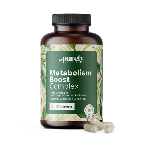 Metabolism Boost – Σύμπλεγμα μεταβολικής υποστήριξης, 120 κάψουλες