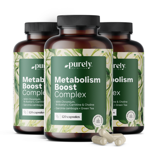 3x Metabolism Boost – Σύμπλεγμα μεταβολικής υποστήριξης, συνολικά 360 κάψουλες