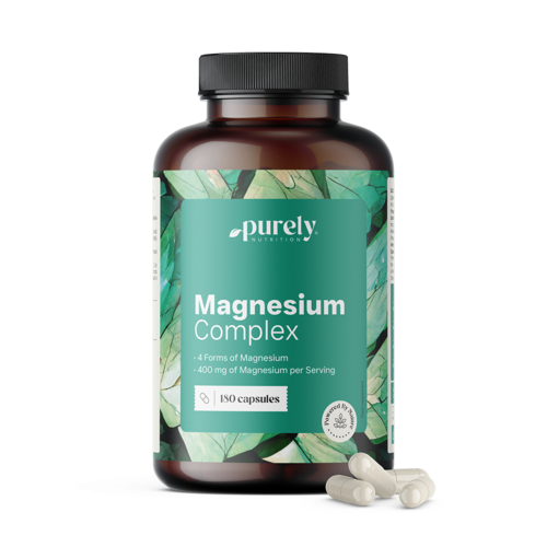 Σύμπλεγμα μαγνησίου 400 mg, 180 κάψουλες