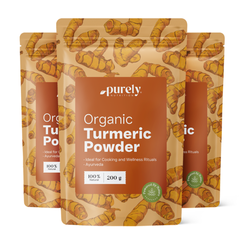 3x BIO Kουρκουμάς σε σκόνη, συνολικά 600 γρ
