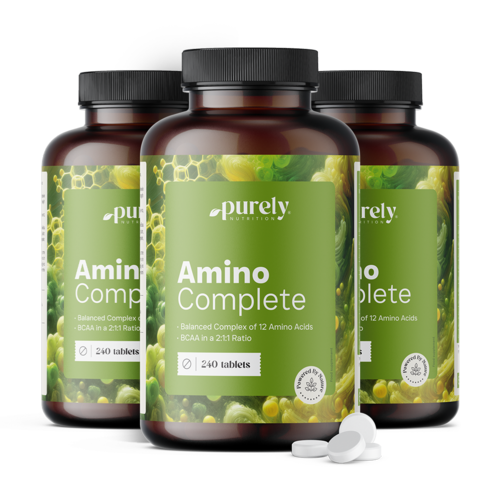 3x Amino Complete – ισορροπημένο σύμπλεγμα 12 αμινοξέων, συνολικά 720 δισκία