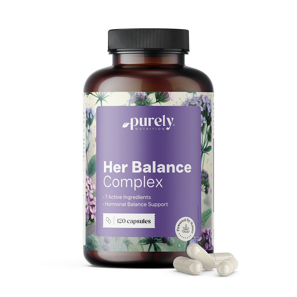 Her Balance – σύμπλεγμα με άγριο γιάμ, κόκκινο τριφύλλι, βαλεριάνα και βιταμίνες