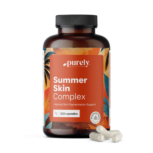 Summer Skin Complex – φόρμουλα με 10 ενεργά συστατικά, 120 κάψουλες