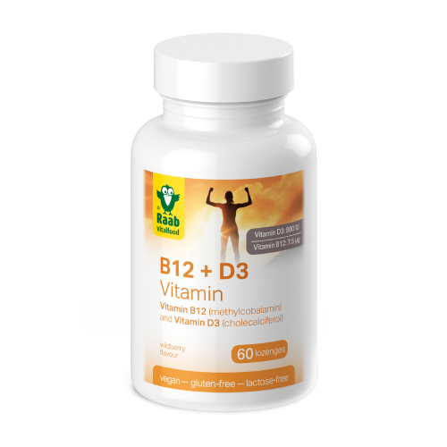 Βιταμίνη D3 + B12 για vegans.