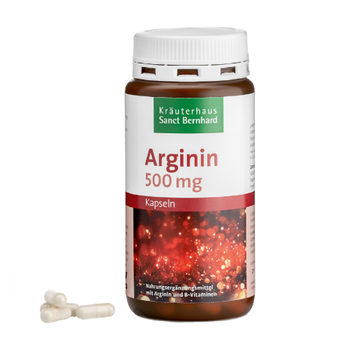 L-αργινίνη 500 mg, 150 κάψουλες