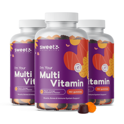 3x Πολυβιταμίνες, συνολικά 450 ζελεδάκια