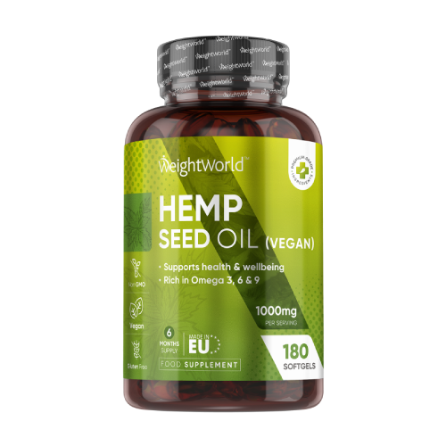 Έλαιο κάνναβης 1000 mg, 180 μαλακές κάψουλες