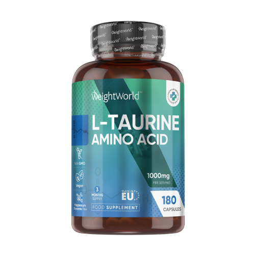 L-ταυρίνη 1000 mg, 180 κάψουλες