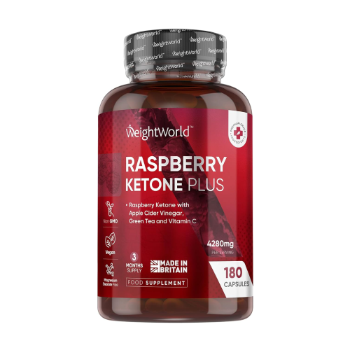 Κετόνες σμέουρου Plus, 180 κάψουλες