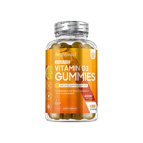 Βιταμίνη D3 4000 IU, 120 ζελεδάκια